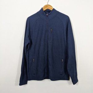 3/15 Tailor Vintage Waffle Fleece Jacket Blue NWT